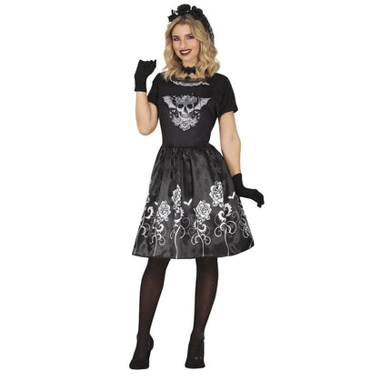 Geest Halloween jurk zwart van Fiestas Guirca koop je bij Partywinkel