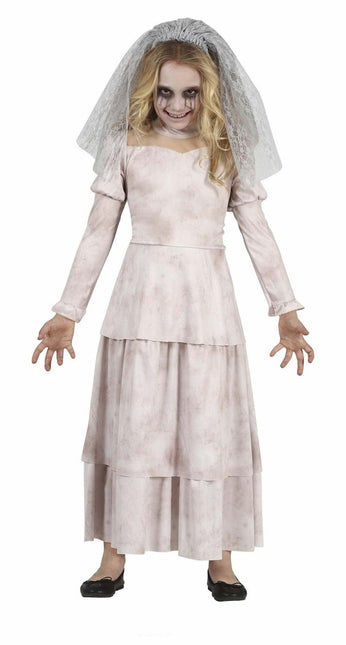 Geest Halloween Kostuum Meisje Wit van Fiestas Guirca koop je bij Partywinkel
