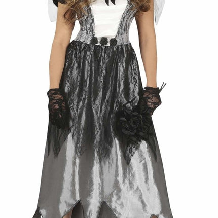 Geesten Bruid Halloween Kostuum Dames Zwart van Fiestas Guirca koop je bij Partywinkel