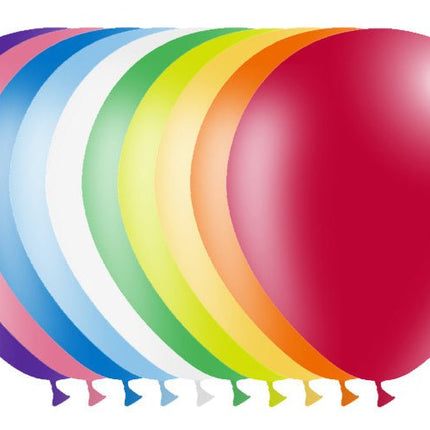 Gekleurde Ballonnen 30cm 50st van Balloonia koop je bij Partywinkel