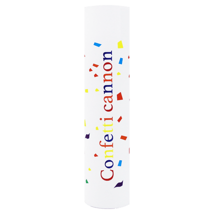 Gekleurde Confetti Kanon 11cm 2st van Procos koop je bij Partywinkel