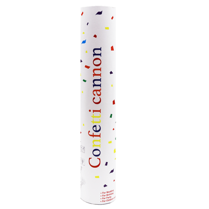 Gekleurde Confetti Kanon Papier van Procos koop je bij Partywinkel