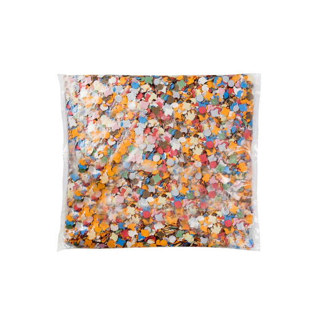 Gekleurde Confetti Zak 100gr van Boland koop je bij Partywinkel