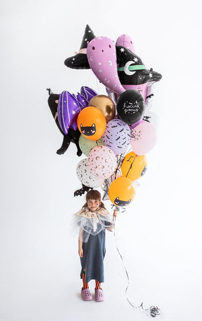 Gekleurde Halloween Ballonnen 30cm 50st van Partydeco koop je bij Partywinkel