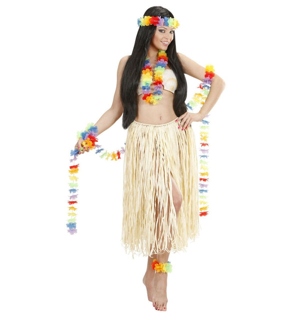 Gekleurde Hawaii Krans 3m van Widmann koop je bij Partywinkel