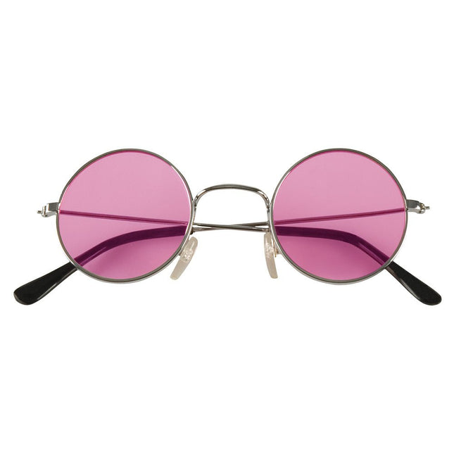 Gekleurde Hippie Bril 3st van Boland koop je bij Partywinkel
