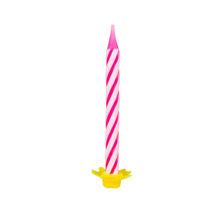 Gekleurde Kaarsen 5cm 24st van Boland koop je bij Partywinkel