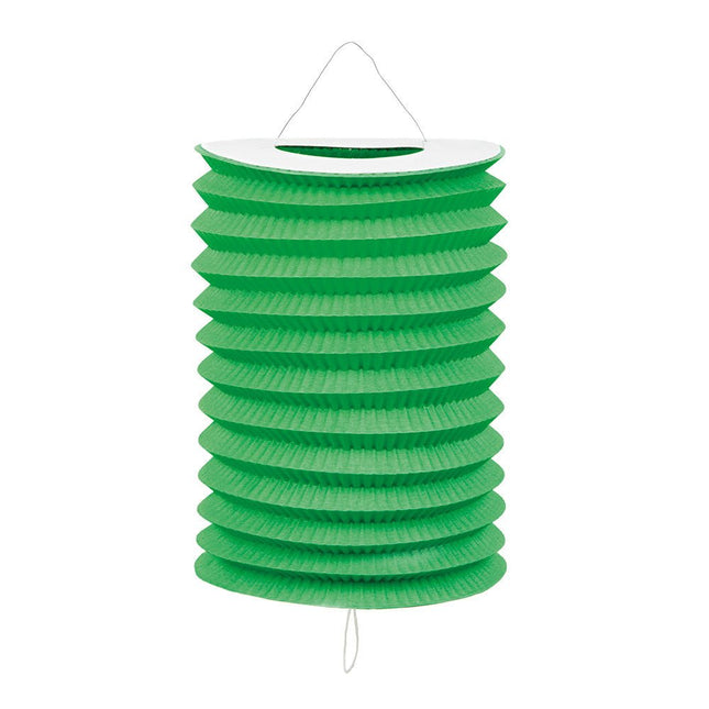 Gekleurde Lampionnen Trek 16cm 12st van Boland koop je bij Partywinkel