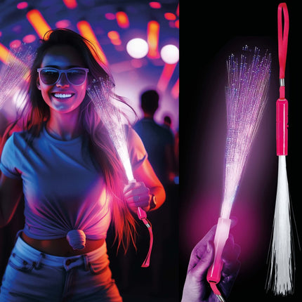 Gekleurde Led Stick Glasvezels 25cm van Fiestas Guirca koop je bij Partywinkel