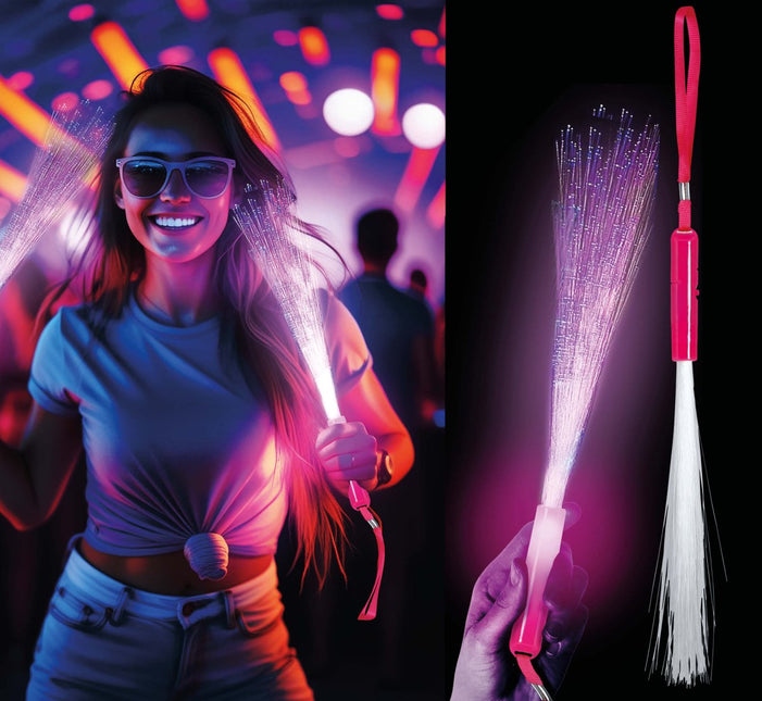 Gekleurde Led Stick Glasvezels 25cm van Fiestas Guirca koop je bij Partywinkel
