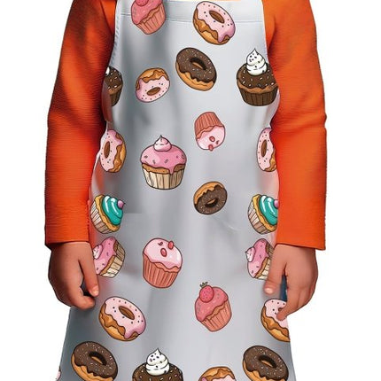 Gekleurde Schort Kind Cupcakes van Fiestas Guirca koop je bij Partywinkel