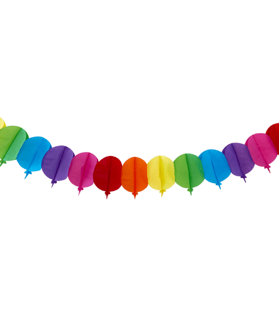 Gekleurde Slinger Ballonnen 6m van Paper Dreams koop je bij Partywinkel