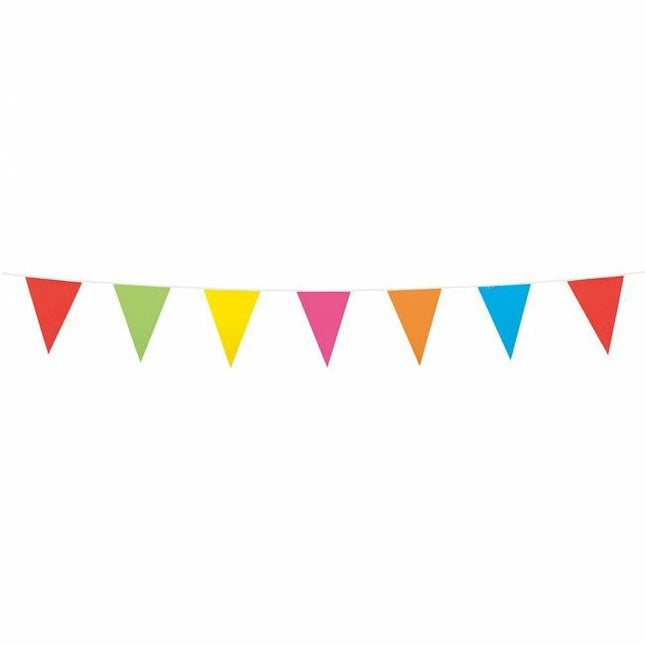 Gekleurde Slingers Mini 3m van WeFiesta koop je bij Partywinkel