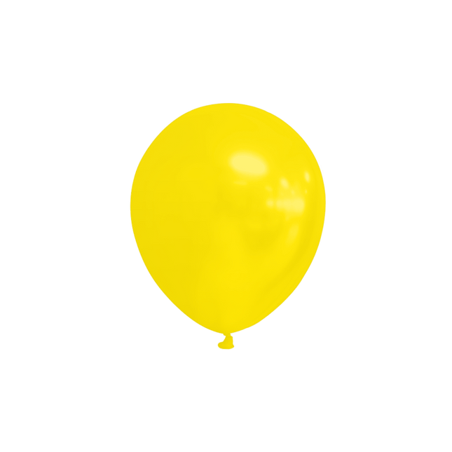 Gele Ballonnen 13cm 100st van WeFiesta koop je bij Partywinkel