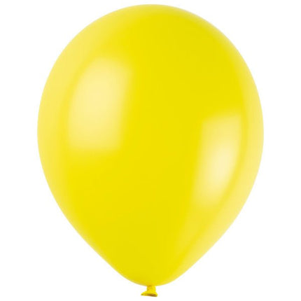 Gele Ballonnen 30cm 50st van Unique koop je bij Partywinkel