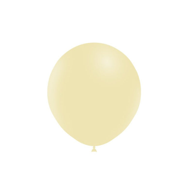 Gele Ballonnen Pastel 45cm 25st van Balloonia koop je bij Partywinkel
