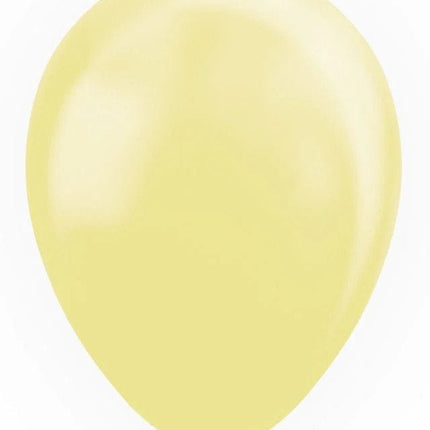 Gele Ballonnen Pastel Macaron 30cm 100st van WeFiesta koop je bij Partywinkel