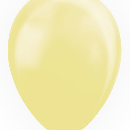 Gele Ballonnen Pastel Macaron 30cm 10st van WeFiesta koop je bij Partywinkel
