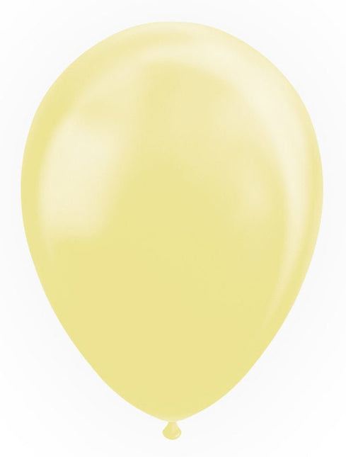 Gele Ballonnen Pastel Macaron 30cm 25st van WeFiesta koop je bij Partywinkel