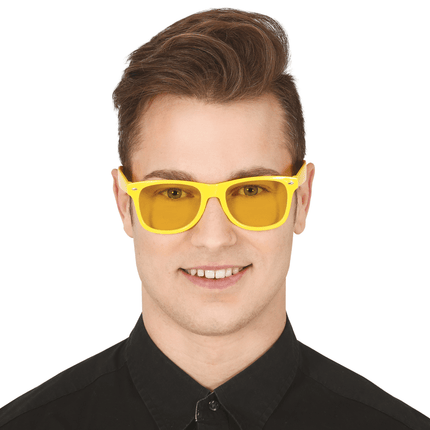 Gele Bril van Fiestas Guirca koop je bij Partywinkel