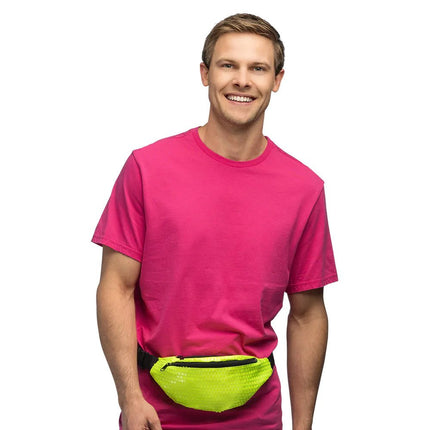 Gele Heuptasje Pailletten van Boland koop je bij Partywinkel