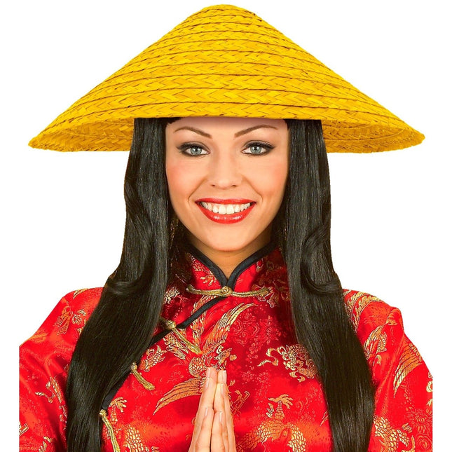 Gele Hoed Vietnam van Widmann koop je bij Partywinkel
