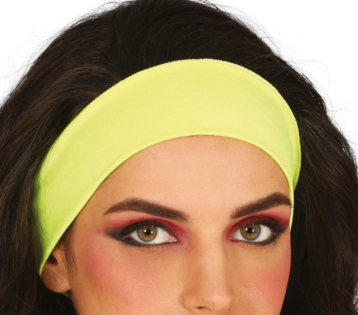 Gele Hoofdband van Fiestas Guirca koop je bij Partywinkel
