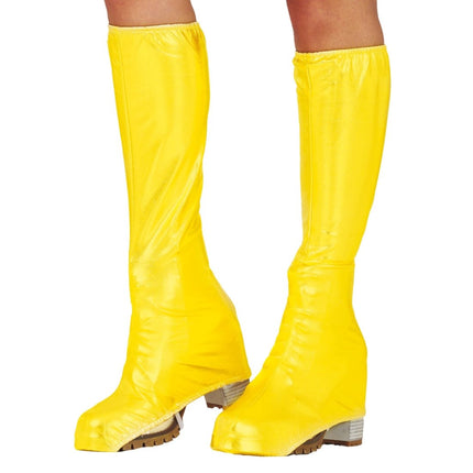 Gele Laarskappen 45cm van Fiestas Guirca koop je bij Partywinkel
