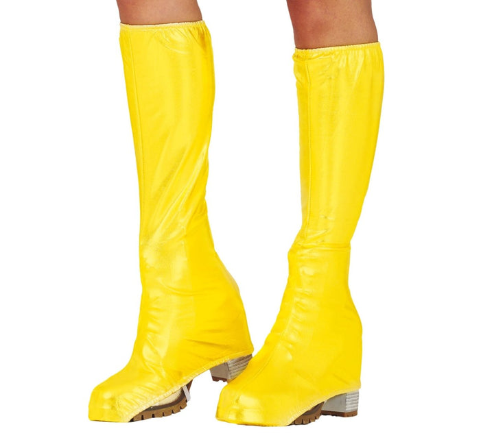 Gele Laarskappen 45cm van Fiestas Guirca koop je bij Partywinkel