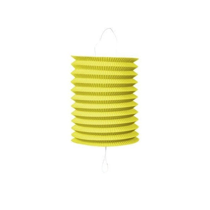 Gele Lampion Trek 16cm van WeFiesta koop je bij Partywinkel