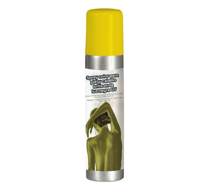 Gele Lichaamsspray 75ml van Fiestas Guirca koop je bij Partywinkel