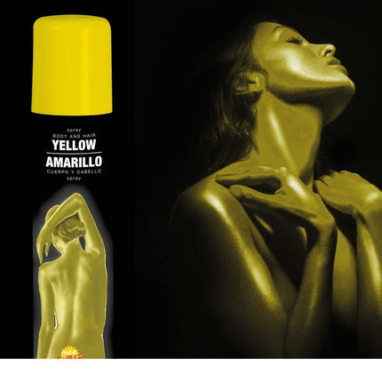 Gele Lichaamsspray 75ml van Fiestas Guirca koop je bij Partywinkel