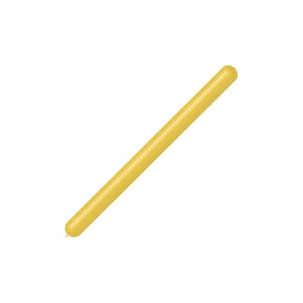 Gele Modelleerballonnen 7,5cm 150cm 100st van Balloonia koop je bij Partywinkel