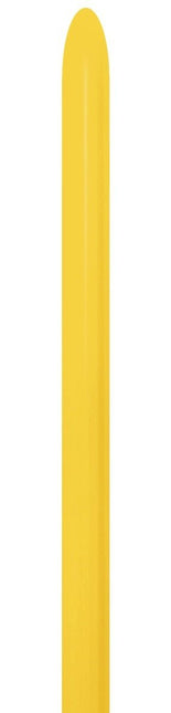 Gele Modellleerballonnen 2,54Cm Dik 1,52m 50st van Sempertex koop je bij Partywinkel