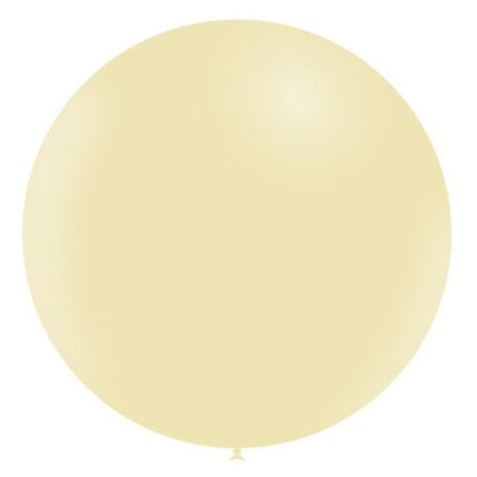 Gele Reuze Ballon Pastel XL 91cm van Balloonia koop je bij Partywinkel