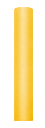 Gele Tule Rol 30cm 9m van Partydeco koop je bij Partywinkel
