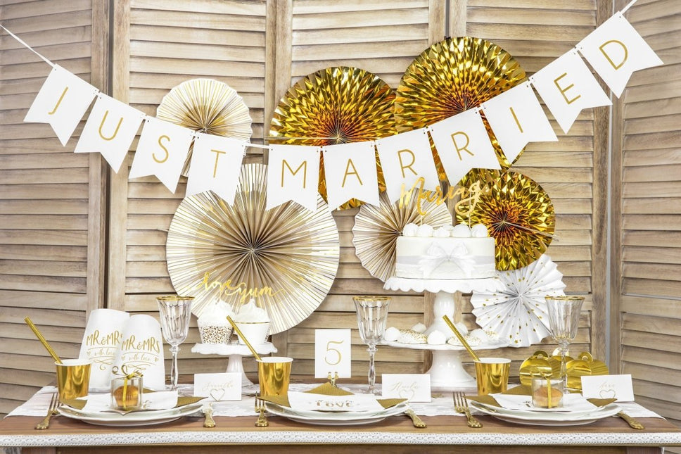 Geschenkdoosjes Goud 6cm 10st van Partydeco koop je bij Partywinkel