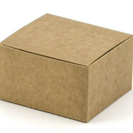 Geschenkdoosjes Kubus 6cm 10st van Partydeco koop je bij Partywinkel