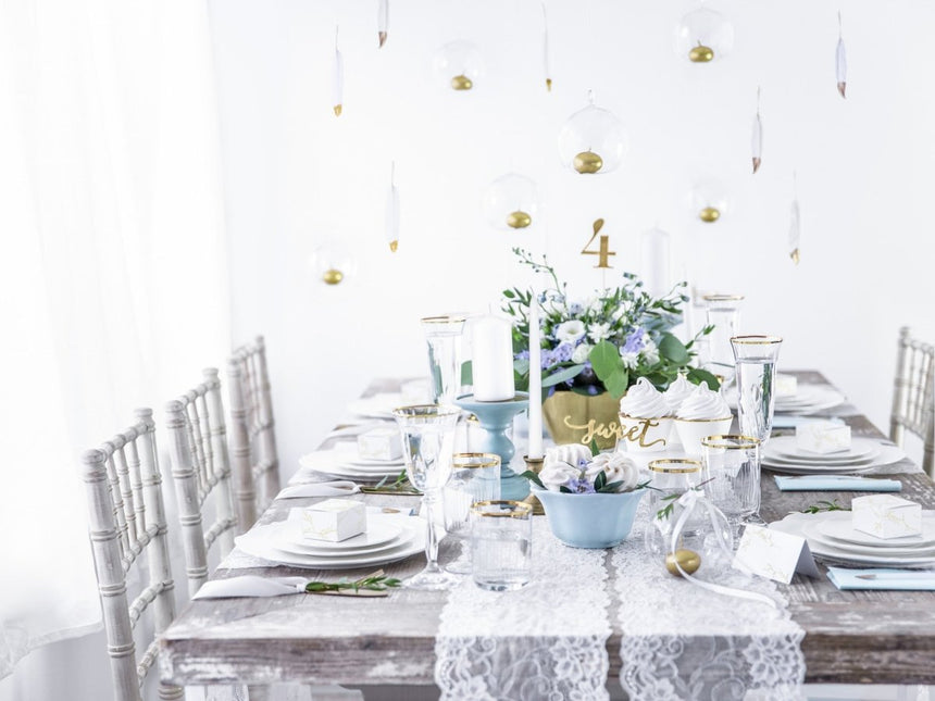 Geschenkdoosjes Tak Goud 6cm 10st van Partydeco koop je bij Partywinkel