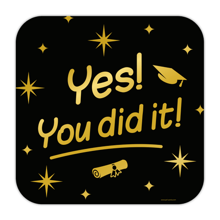 Geslaagd Deurbord You Did It 50cm van Paper Dreams koop je bij Partywinkel