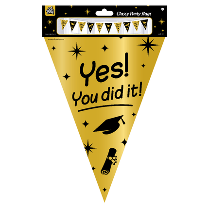 Geslaagd Slinger You Did It 10m van Paper Dreams koop je bij Partywinkel