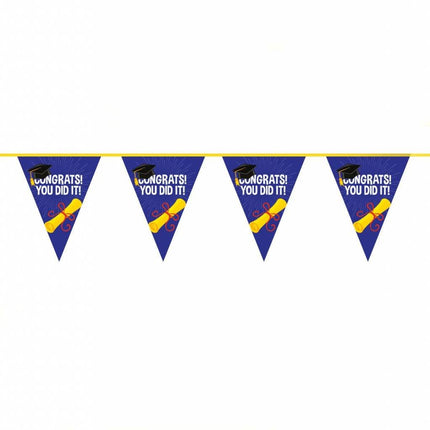 Geslaagd Slingers Congrats 10m van Folat koop je bij Partywinkel
