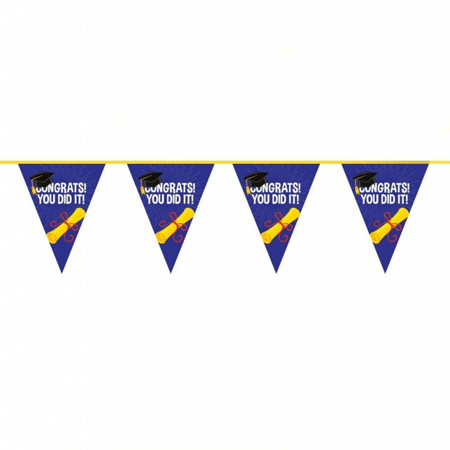 Geslaagd Slingers Congrats 10m van Folat koop je bij Partywinkel