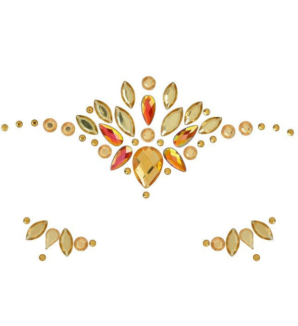 Gezichtsdecoratie Goud van Widmann koop je bij Partywinkel