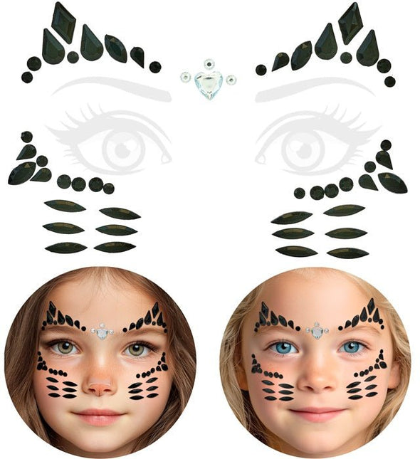 Gezichtsdecoratie Kat van Widmann koop je bij Partywinkel
