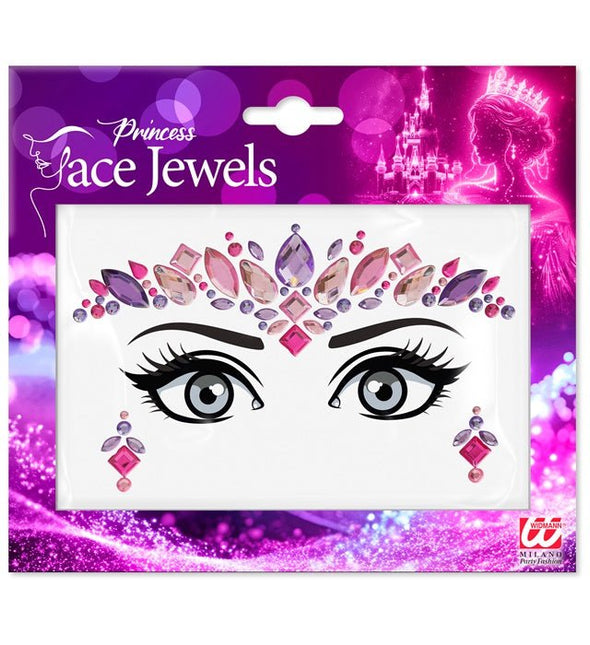 Gezichtsdecoratie Prinses van Widmann koop je bij Partywinkel