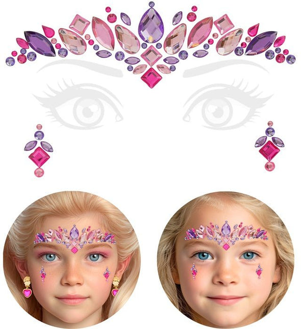Gezichtsdecoratie Prinses van Widmann koop je bij Partywinkel