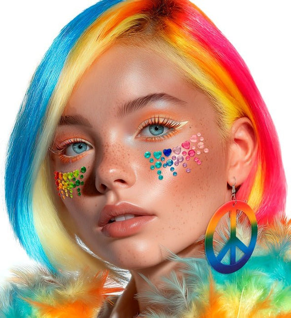 Gezichtsdecoratie Regenboog van Widmann koop je bij Partywinkel