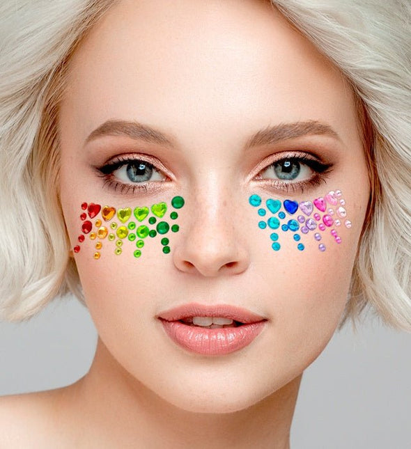 Gezichtsdecoratie Regenboog van Widmann koop je bij Partywinkel