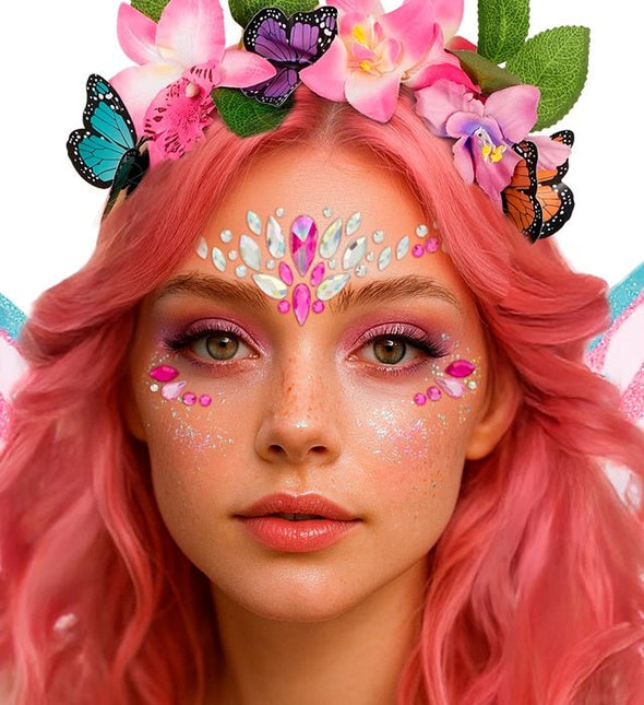 Gezichtsdecoratie Roze van Widmann koop je bij Partywinkel
